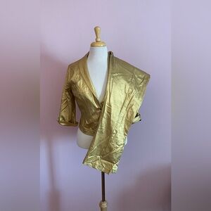 Retro Gold Lame Suit